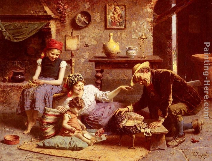 Eugenio Zampighi The Hungry Turkey